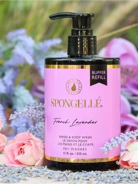 NEW Spongellé French Lavender Hand & Body Wash Buffer Refill